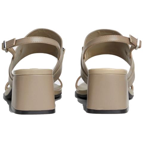 Heel Sandal 45 Bar Sandali Pelle Scarpe Donna Grigio Eu 39, Hw0hw02056 0i1 - Foto 3