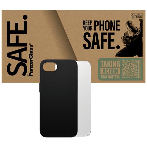 SAFE by PG TPU Case Black iPhone SE 25 custodia per cellulare Cover Trasparente - Foto 2