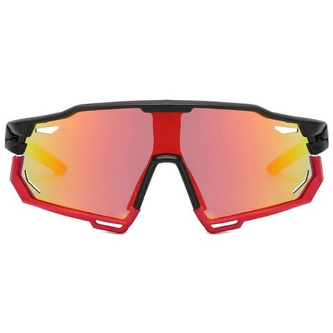 Occhiali Da Sole Con Lenti Fotocromatiche Trasparenti In Pc Per Lo Sport Orange - Foto 1