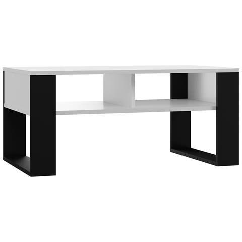 MODERN 2P BIEL CZ tavolino da caffè, comodino e consolle da soggiorno Tavolo da caffè Forma rettangolare 2 gamba /gambe - Foto 1
