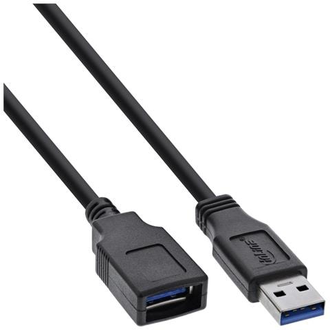 50pz Bulk Pack prolunga cavo USB 3.0, A maschio / femmina, nero 2m - Foto 1