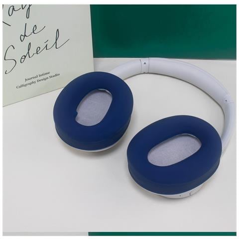 Custodie Protettive In Silicone Per Cuffie Sony Wh-ch720n Blue - Foto 2