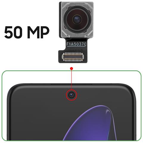 Fotocamera Frontale 50 Mpx Con Nastro Di Connessione Per Oppo Reno 13 Pro - Foto 4