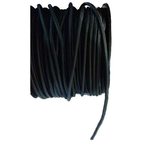 Corda Elastica 10 Mm Nero 75 Metri Rivestimento Pp - Foto 2