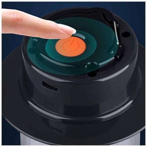 Lanterna Da Campeggio Led Con Cavo Type-c E Batteria 18650 (1200mah) - Singolo Filamento, Luce Portatile Da Esterno - Foto 2