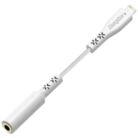 Adattatore Audio Lightning A Jack 3.5mm 11cm Certificato Mfi, Bianco - Foto 1