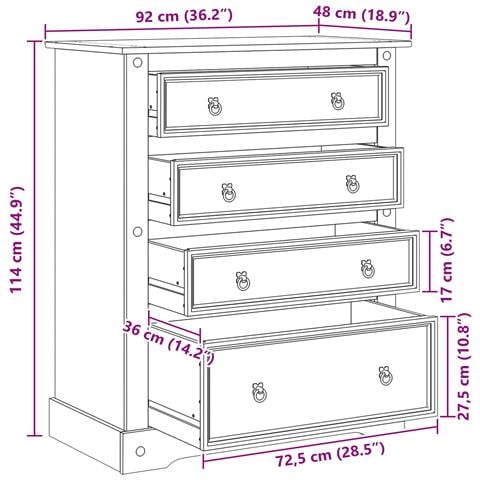 Cassapanche di stoccaggio con cassetto Bianco 92 x 48 x 114 cm - Foto 9