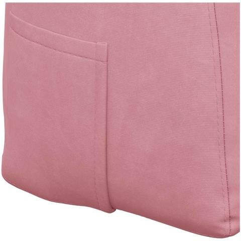 Cuscino per Schiena Rosa 100 x 24 x 50 cm Velluto - Foto 9
