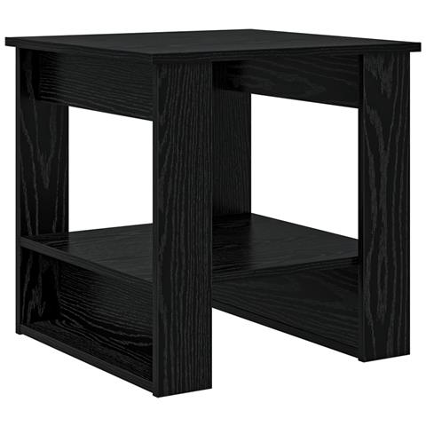 Tavolino da salotto Rovere Nero 51 x 50 x 50 cm - Foto 1