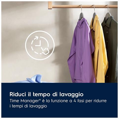 LAVATRICE CARICA FRONTALE 10.5 KG CLASSE A 1400 GIRI EW6FZCH215 - Foto 3