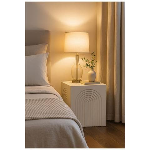 Tavolino Vkh1072-beige-mgo-47,5x58x47,5 Cm - Foto 8