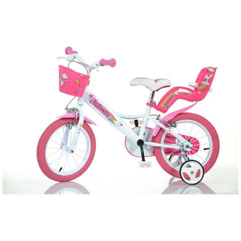 Bici Da Bambina Misura 16'' Art. 164r-un Bicicletta Da Bimba Linea Unicorn - Foto 3