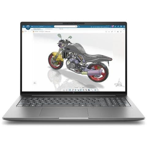 DK1L0ET laptop Copilot+ PC Intel Core Ultra 7 356H 40,6 cm (16") WUXGA 32 GB DDR5-SDRAM 1 TB SSD Wi-Fi 7 (802.11be) Windows 11 Pro AI Workstation, AI PC Argento - Foto 1