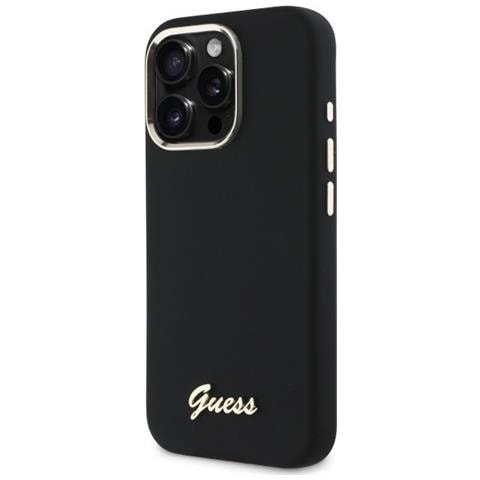 Custodia Iphone 16 Pro Max Guess Nera Con Logo - Una Scelta Affidabile. - Foto 2