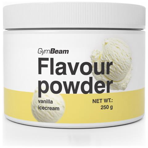 Aromatizzante Flavour Powder con fibre 250 g Gelato alla Vaniglia - Foto 1