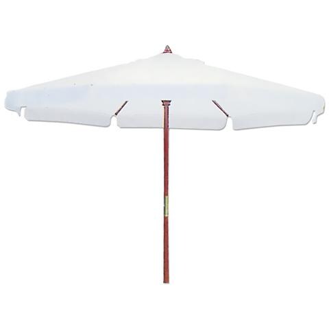 Ombrellone in Legno Naturale per Esterno 350 Cotone - Foto 2