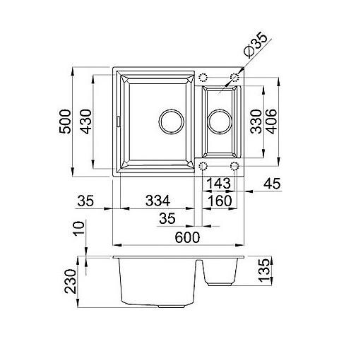 LAV. EASY 150 60x50 2V ANTRACITE 59 ANTRACITE 59 2 - Foto 2