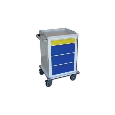Modular Trolley - Painted Steel - 1+3 Drawers - Foto 2