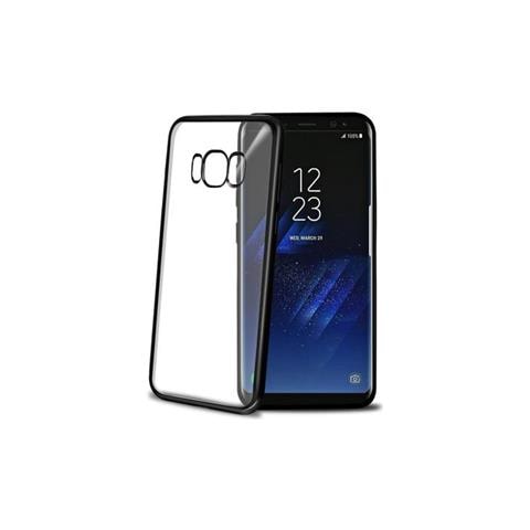 Cover Laser in TPU per Samsung Galaxy S8 Colore Nero / Trasparente - Foto 1