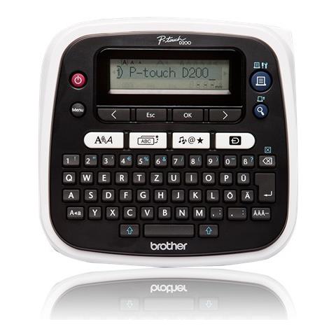 Â€¢ Gerã¤tetyp: Desktop Â€¢ Max. Schriftbandbreite (mm): 12 Â€¢ Schneideeinheit: Manuell Â€¢ Anzeige: Lc-display 1 Zeile - Foto 1