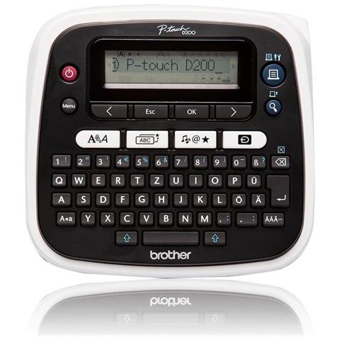 Â€¢ Gerã¤tetyp: Desktop Â€¢ Max. Schriftbandbreite (mm): 12 Â€¢ Schneideeinheit: Manuell Â€¢ Anzeige: Lc-display 1 Zeile - Foto 3