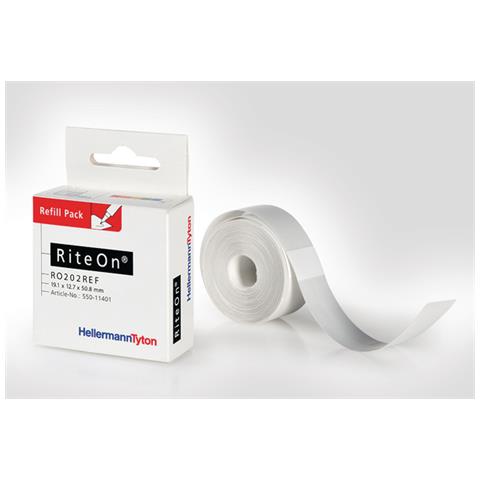 Hellermann Tyton 550-71401 Nastro Per Etichettatrice Bianco - Foto 2