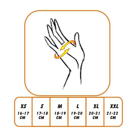 Guanto Lady Moto Donna Pelle Imbottitura Protettiva Polsino Regolabile Nero Xl - Foto 2