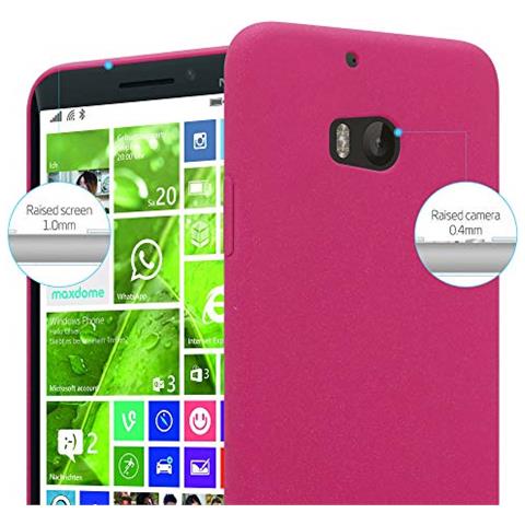 Custodia Compatibile Con Nokia Lumia 930 In Frosty Rosa - Hard Case Coperchio Protettivo In Frosted Look Contro I Graffi E Gli Urti - Foto 2