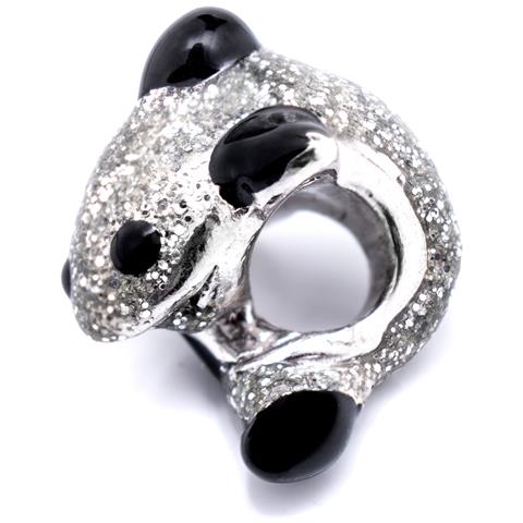 Gioielli Vmm0320-11. Decorazione, Colore Nero E Argento. Donna. - In ordine - Foto 3