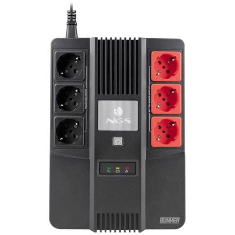 Ups Fortress Bunker Off Line 360w Avr 3 Protected Outputs + 3 Bypass - Foto 1