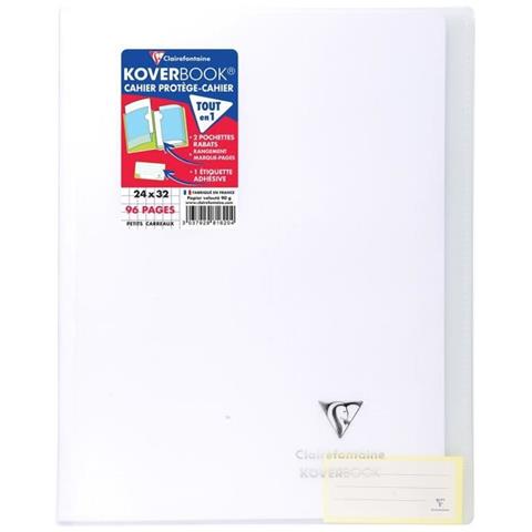 Koverbook Quilting Quaderno 96 Pagine Con Alette - 240 X 320 Mm - 5 X 5 Carta Pefc 90 G - Trasparente - Foto 1