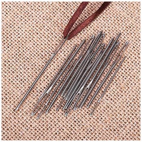 H S Grande Occhio Blunt Needles 15pcs Filati Per Maglieria Aghi Da Cucito Big Eye Rammendo Aghi Lana - Foto 4