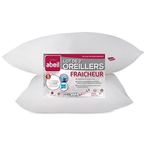 Set Di 2 Cuscini Aerelle Cool Night - 60 X 60 Cm - Bianco - Foto 1