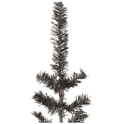 Albero di Natale Sottile Nero 210 cm - Foto 2