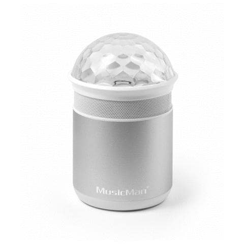 MusicMan BT-X17 Speaker 1-Via 4W Bluetooth - Argento - Foto 1