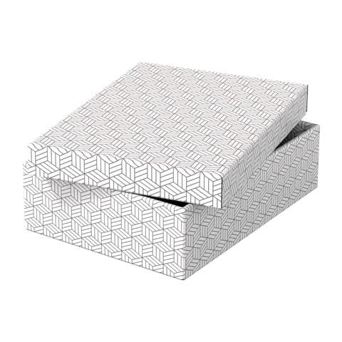 Esselte 628284 Scatola Di Conservazione Armadietto Portaoggetti Rettangolare Cartoncino Bianco - Foto 2