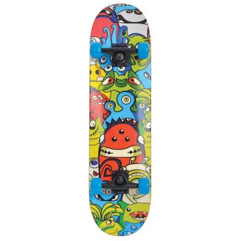 Schildkrt Funsports Slider 31 Skateboard (classico) Multicolore Legno D'acero - Foto 1