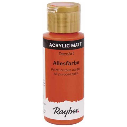 Pittura Acrilica Opaca Multiuso 59 Ml - Arancio - Foto 1