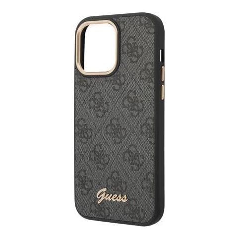 Pc /tpu 4g Metal Camera Outline Case Fr Apple Iphone 14 Pro Max - Black (guhcp14xhg4shk) - Foto 1
