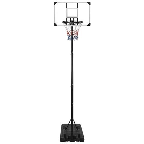 Supporto Per Pallacanestro Trasparente 280-350 Cm Policarbonato - Foto 2