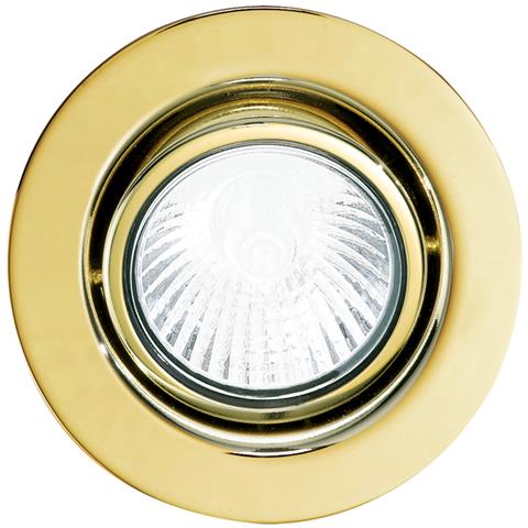 EINBAUSPOT GU10 Faretto da incasso Oro 50 W - Foto 1