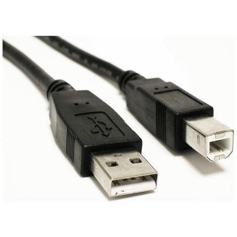 AK-USB-04 cavo USB 1,8 m USB 2.0 USB A USB B Nero - Foto 1