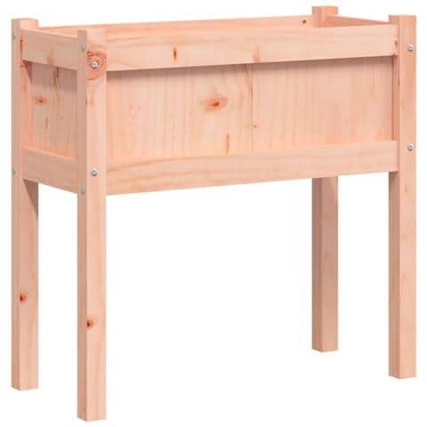 Fioriera Giardino Con Gambe 70x31x70 Cm Legno Massello Douglas - Foto 2