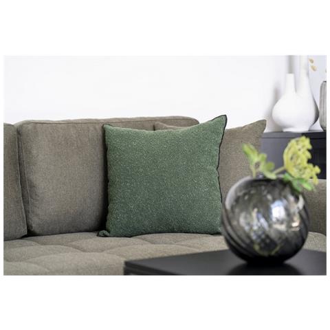 Cuscino Decorativo Lismore - Verde - Poliestere - 40x40x1 Cm - Foto 2