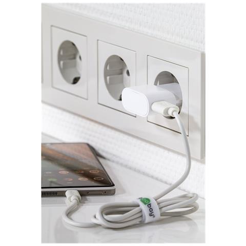 45299 Caricabatterie per dispositivi mobili Altro, Smartphone Bianco AC Interno - Foto 2