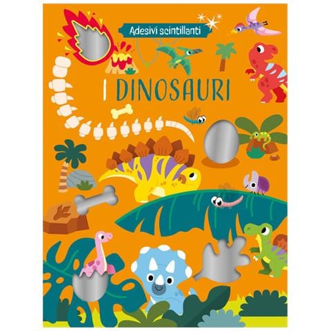 Sandro Cecchi - I dinosauri. Adesivi scintillanti. Ediz. a colori - Foto 2