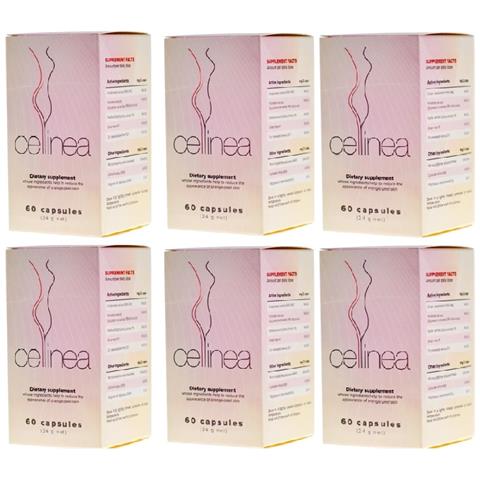 6x Ottenete Una Pelle Liscia E Compatta Con Cellinea - Efficaci Compresse Anticellulite! - Foto 1