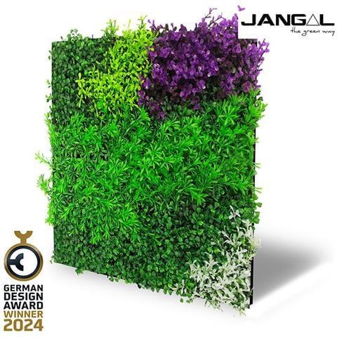 Pannelli Acustici Modulabili In Flora Sintetica Ultrarealistica 52x52cm Mod. Violet - Foto 1