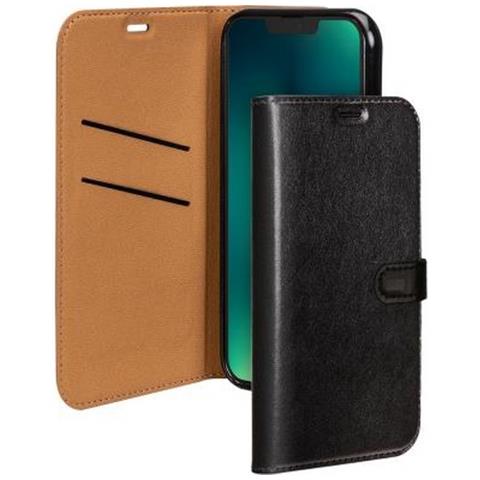 Custodia Per Iphone 13 Pro Folio Wallet Con Linguetta Magnetica, Nero - Foto 2