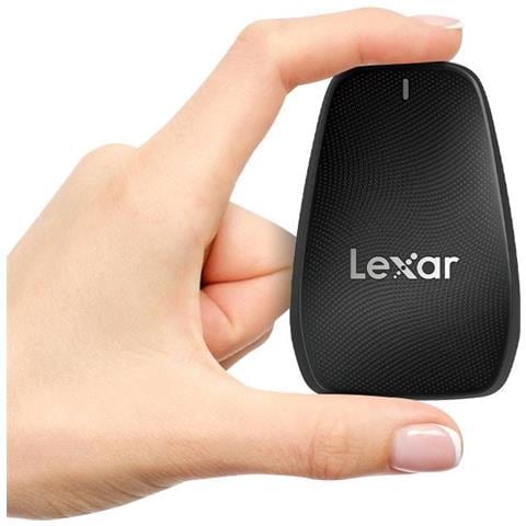 Lettore Scheda Memoria LRW550U con Porta USB 3.2 per PC e Mac Colore Nero - Foto 2